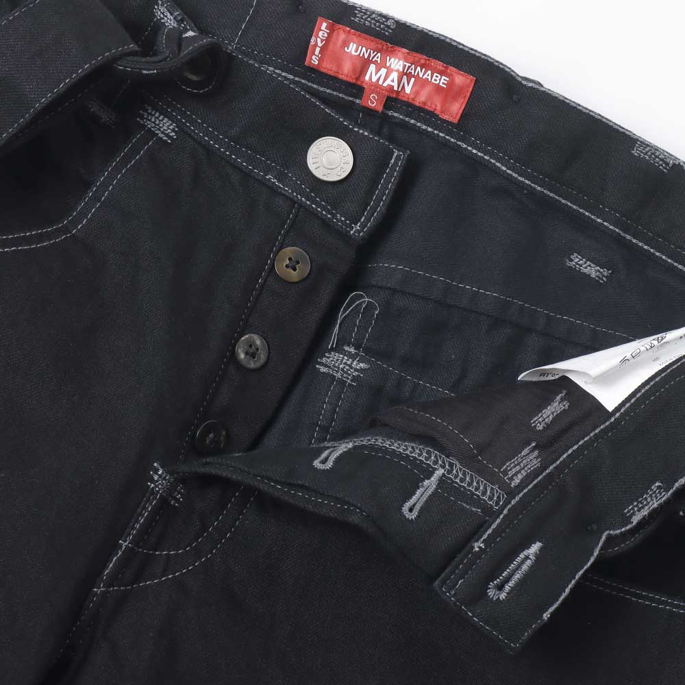 綿セルヴィッチデニム製品加工 Levi's Wネーム P202