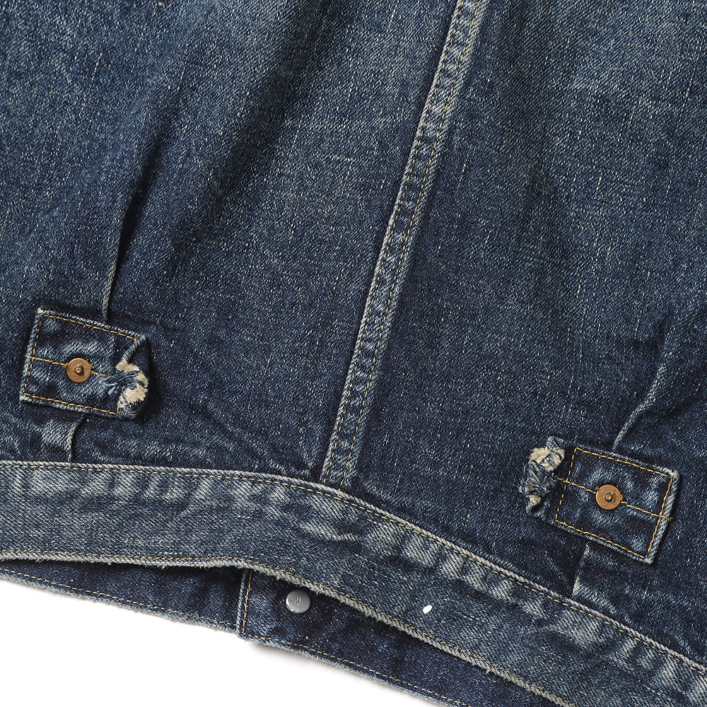 New Manual×KAPTAIN SUNSHINE Collaboration Denim T-BACK Jacket