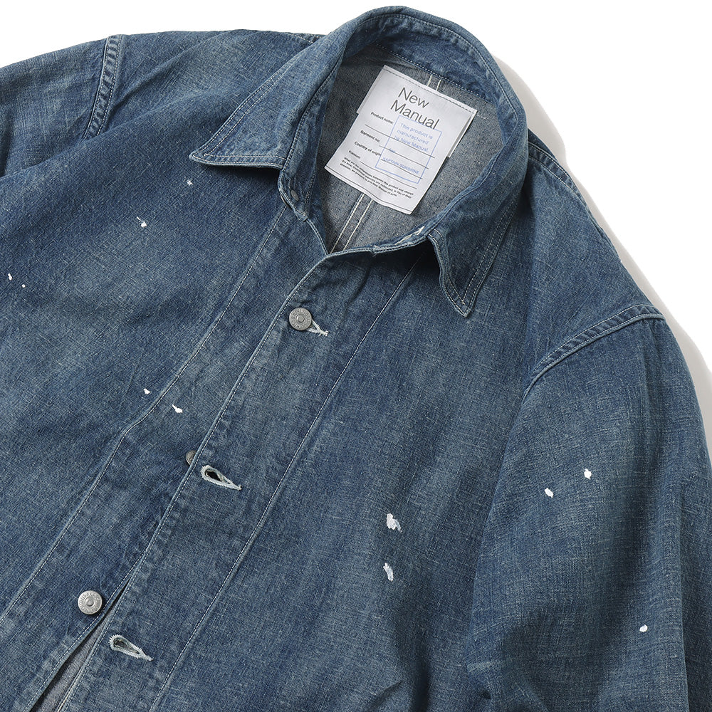 New Manual×KAPTAIN SUNSHINE Collaboration Denim Chore Jacket