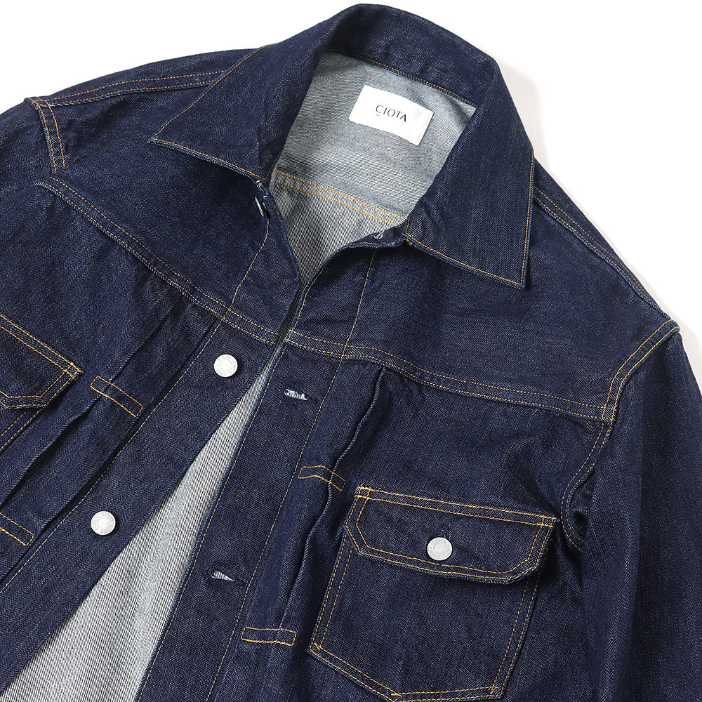 Double Pocket Denim Jacket(ONE WASH)