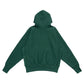 SIGNATURE SNAP FLEECE HOODIE(FOREST GREEN)