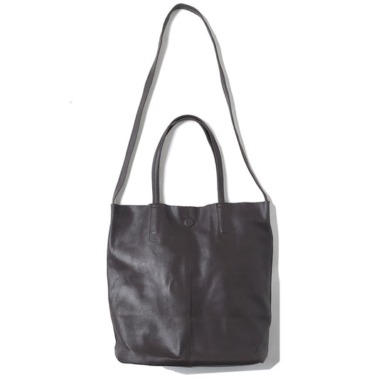 3WAY MEDIUM TOTE(L)(DARK CHOCO)