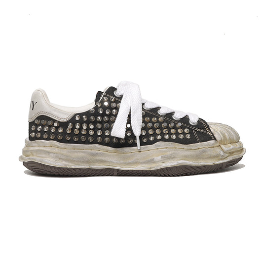 (BLAKEY) OG Sole Studded Canvas Low-top Sneaker