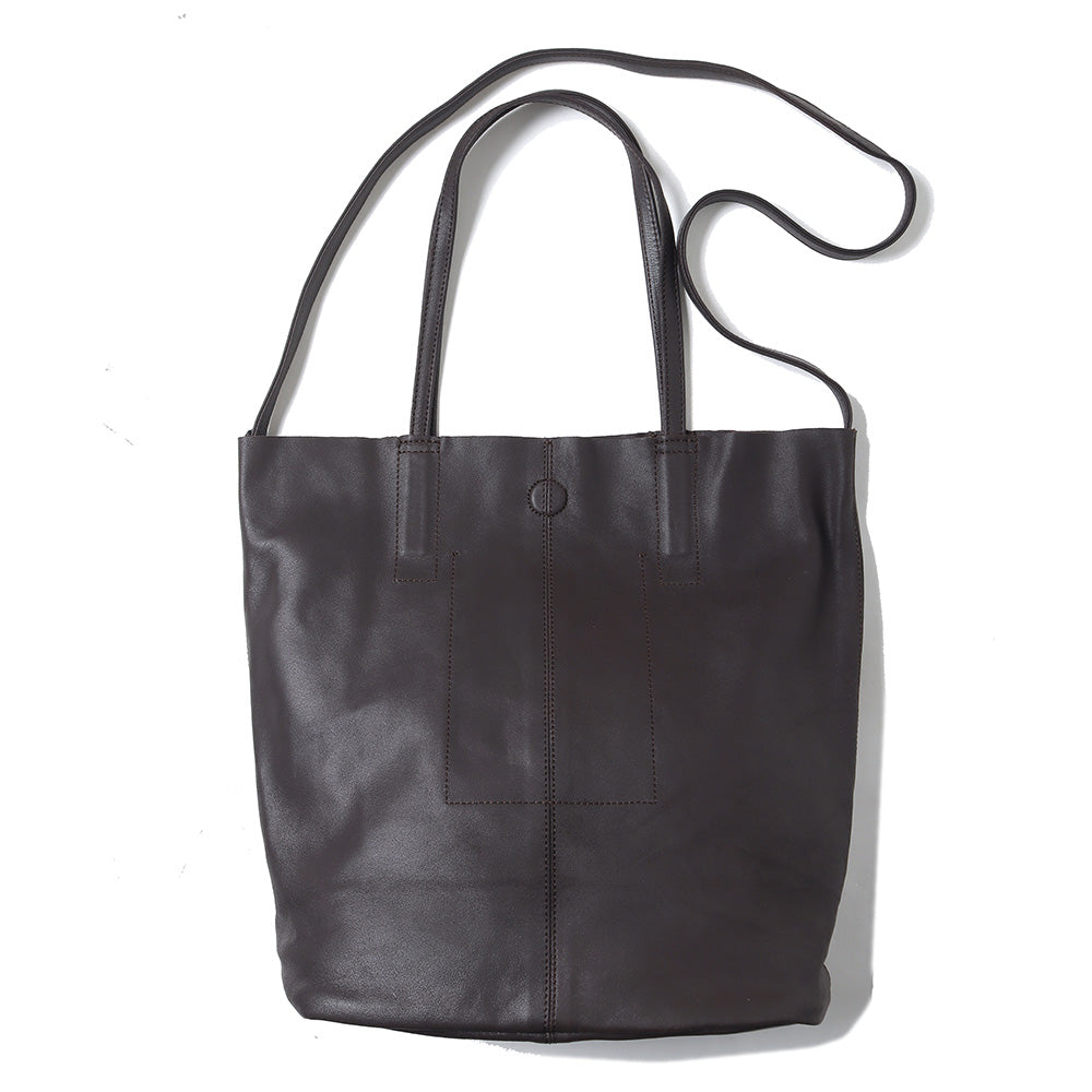 3WAY MEDIUM TOTE(S)(DARK CHOCO)