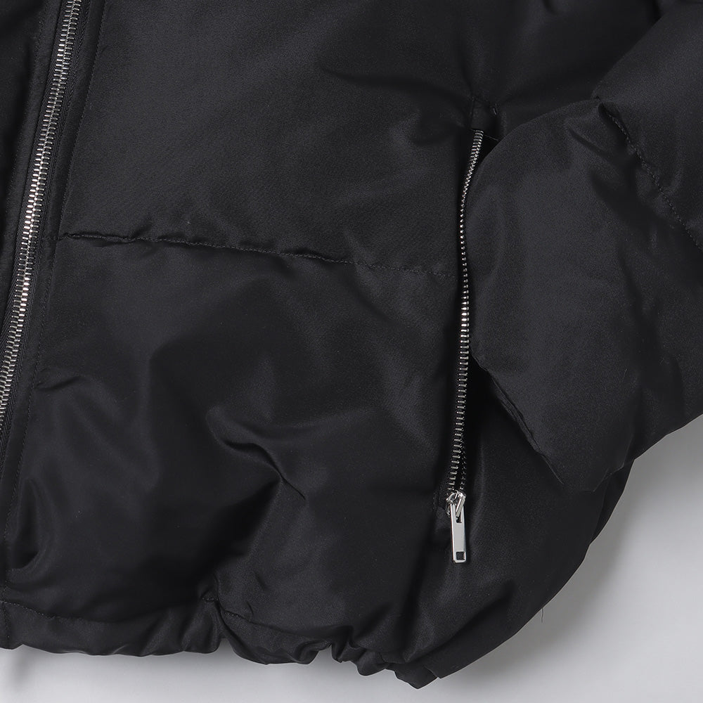 SILK SHORT DOWN JACKET