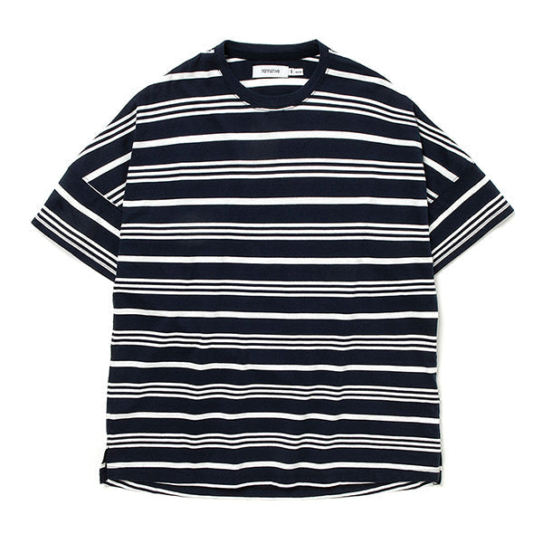 nonnative (ノンネイティブ) CLERK S/S TEE COTTON JERSEY BORDER NN