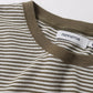 CLERK S/S TEE C/L PIQUE BORDER