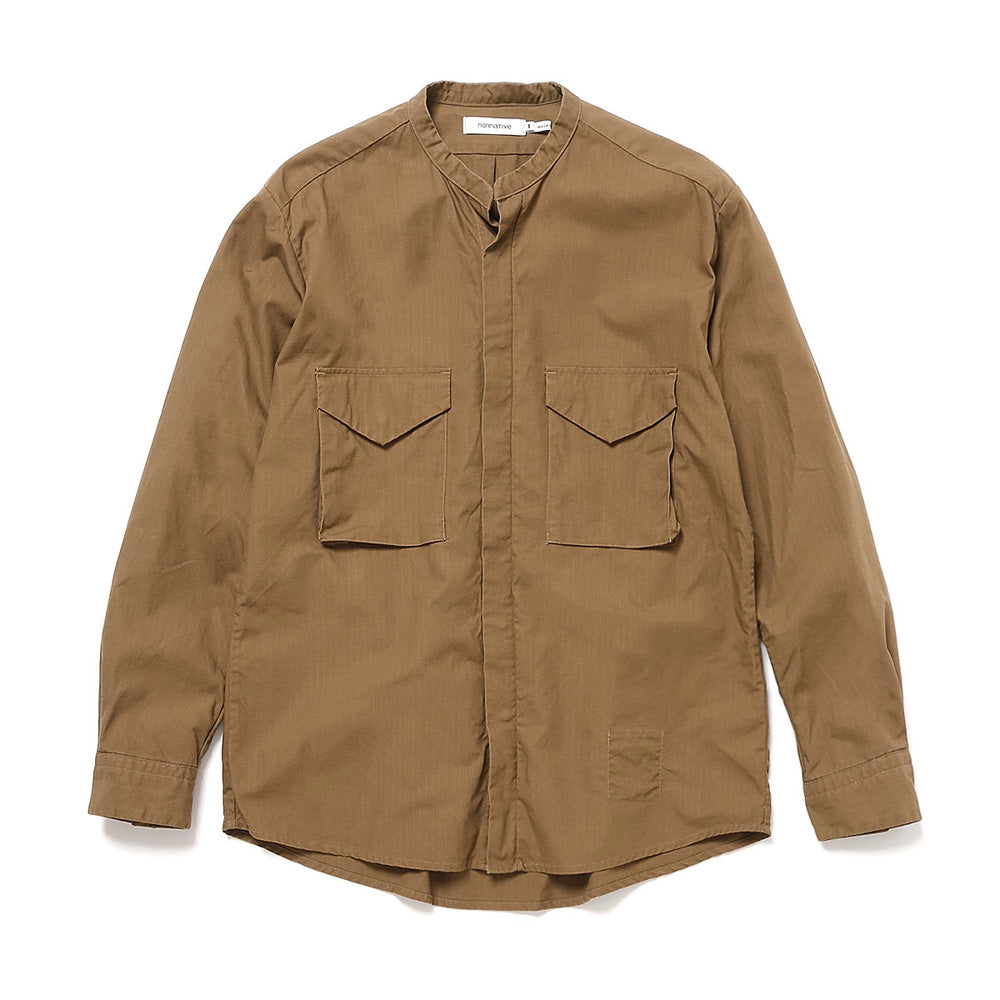 nonnative (ノンネイティブ) TROOPER L/S SHIRT COTTON RIPSTOP NN