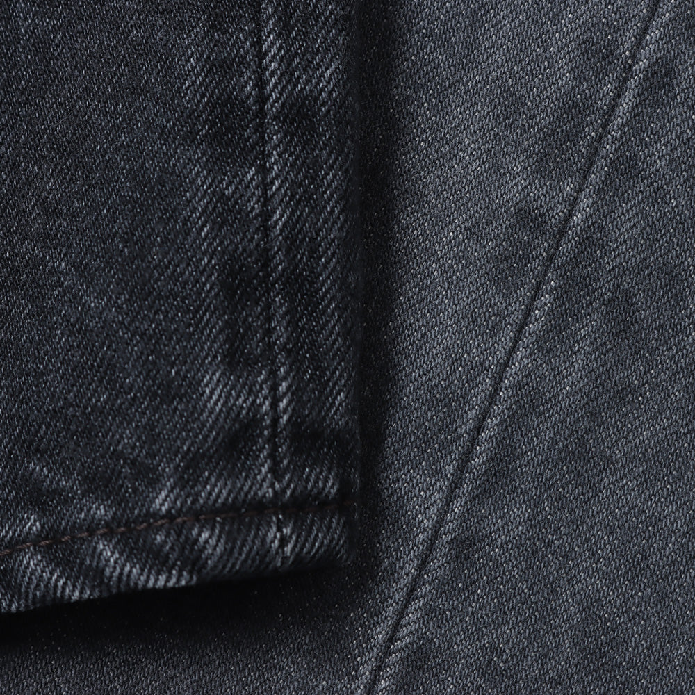 CIOTA) Straight 5 Pocket Pants/Medium Black・Medium Gray (PTLM