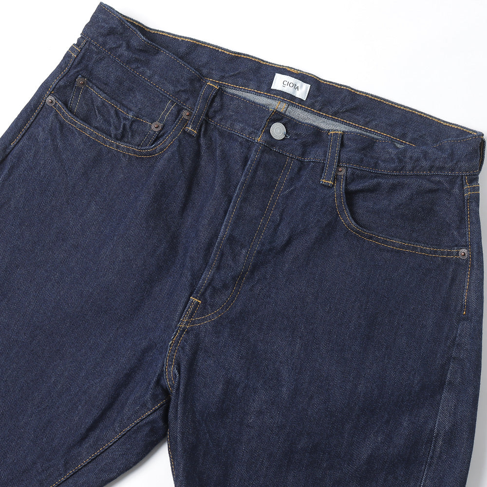 CIOTA) Straight 5 Pocket Pants/ Navy（One Wash） | CIOTA / パンツ