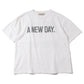 HARD SP加工 20/-天竺BIGサイズT (A NEW DAY.)