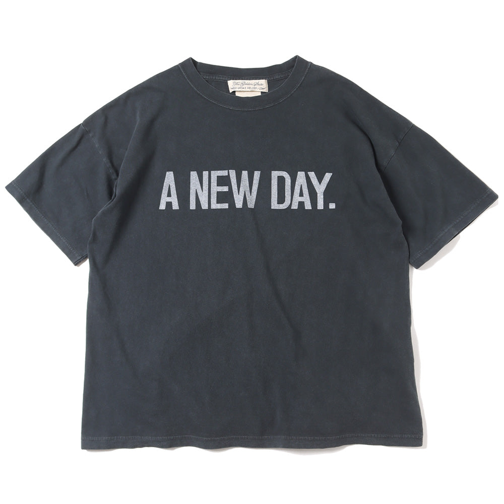 HARD SP加工 20/-天竺BIGサイズT (A NEW DAY.)