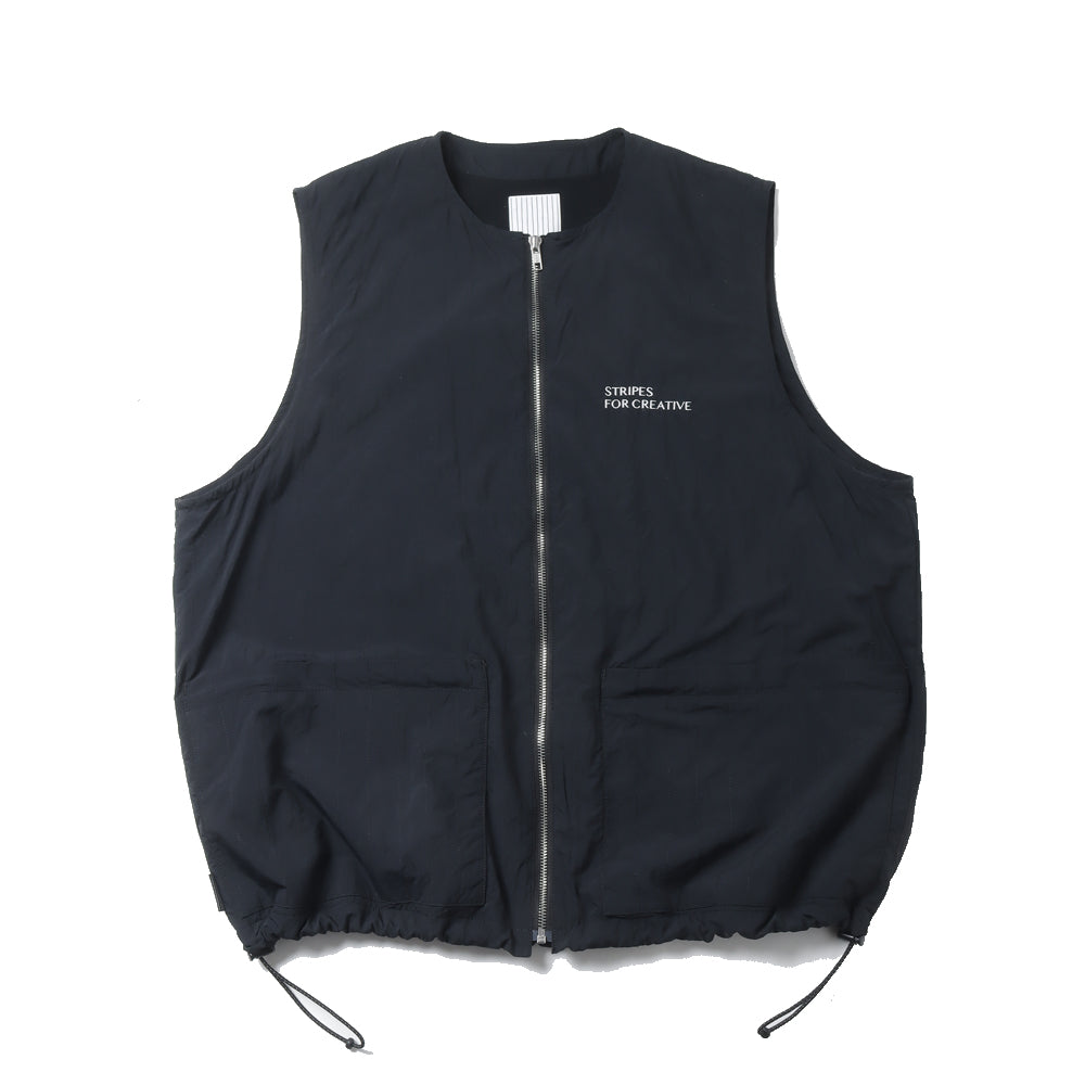 STITCHED ZIP VEST