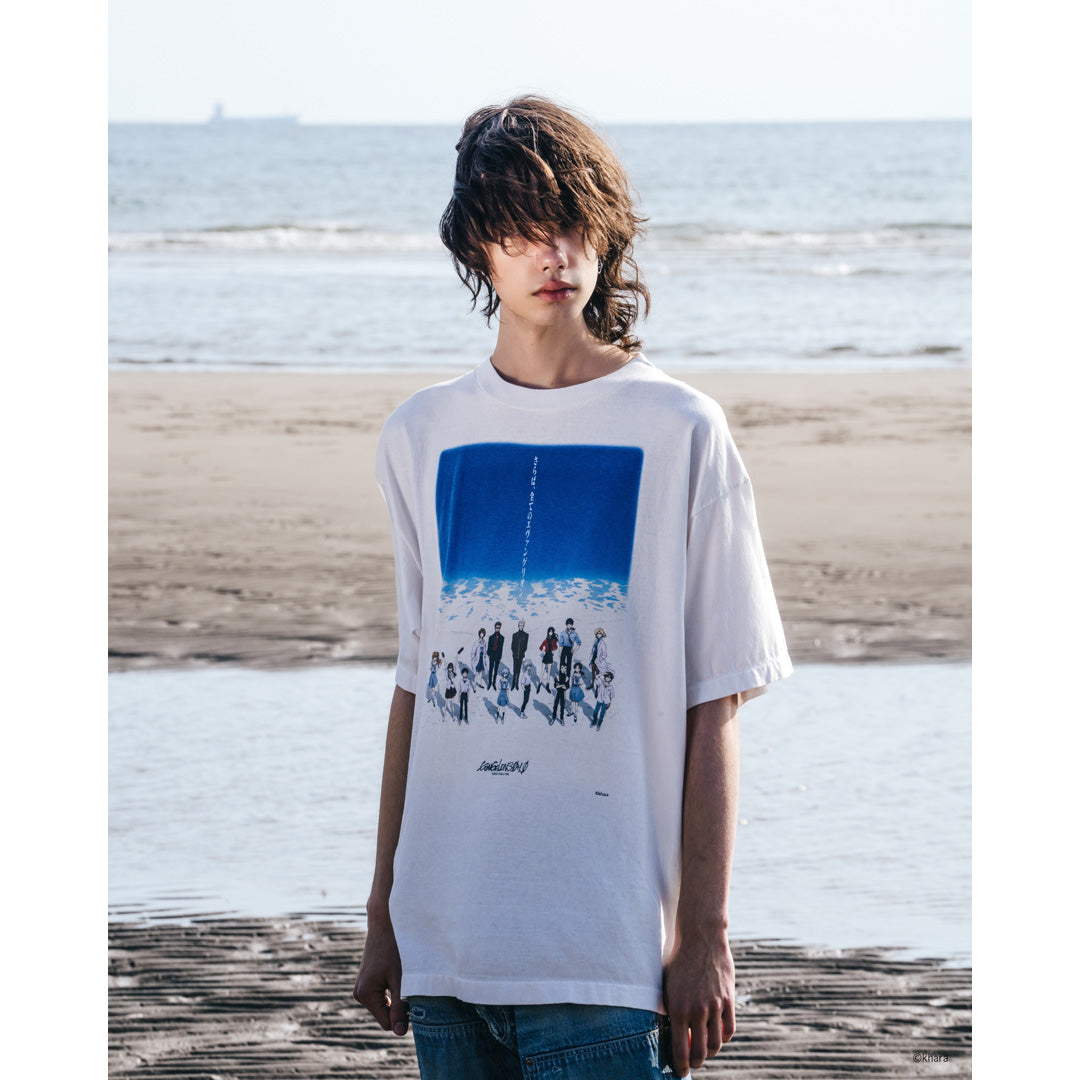 SAINT Mxxxxxx × EVENGELION × GEEKS RULE S/S TEE BLUE