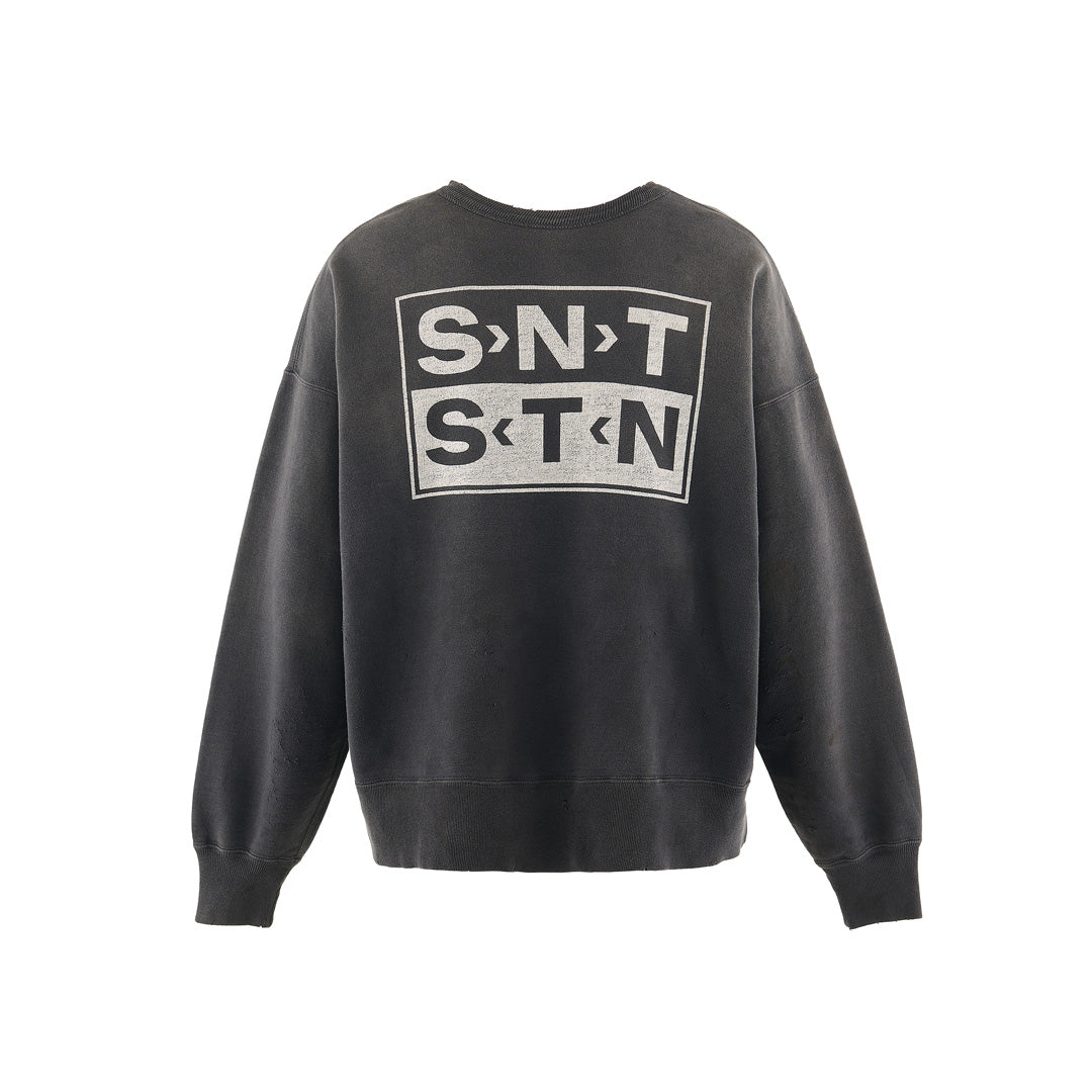 Saint Mxxxxxx (セントマイケル) CREW SWEAT SAINT SM-YS1-0000-027 (SM-YS1-0000-027)  | SAINT Mxxxxxx / カットソー (MEN) | SAINT Mxxxxxx正規取扱店DIVERSE