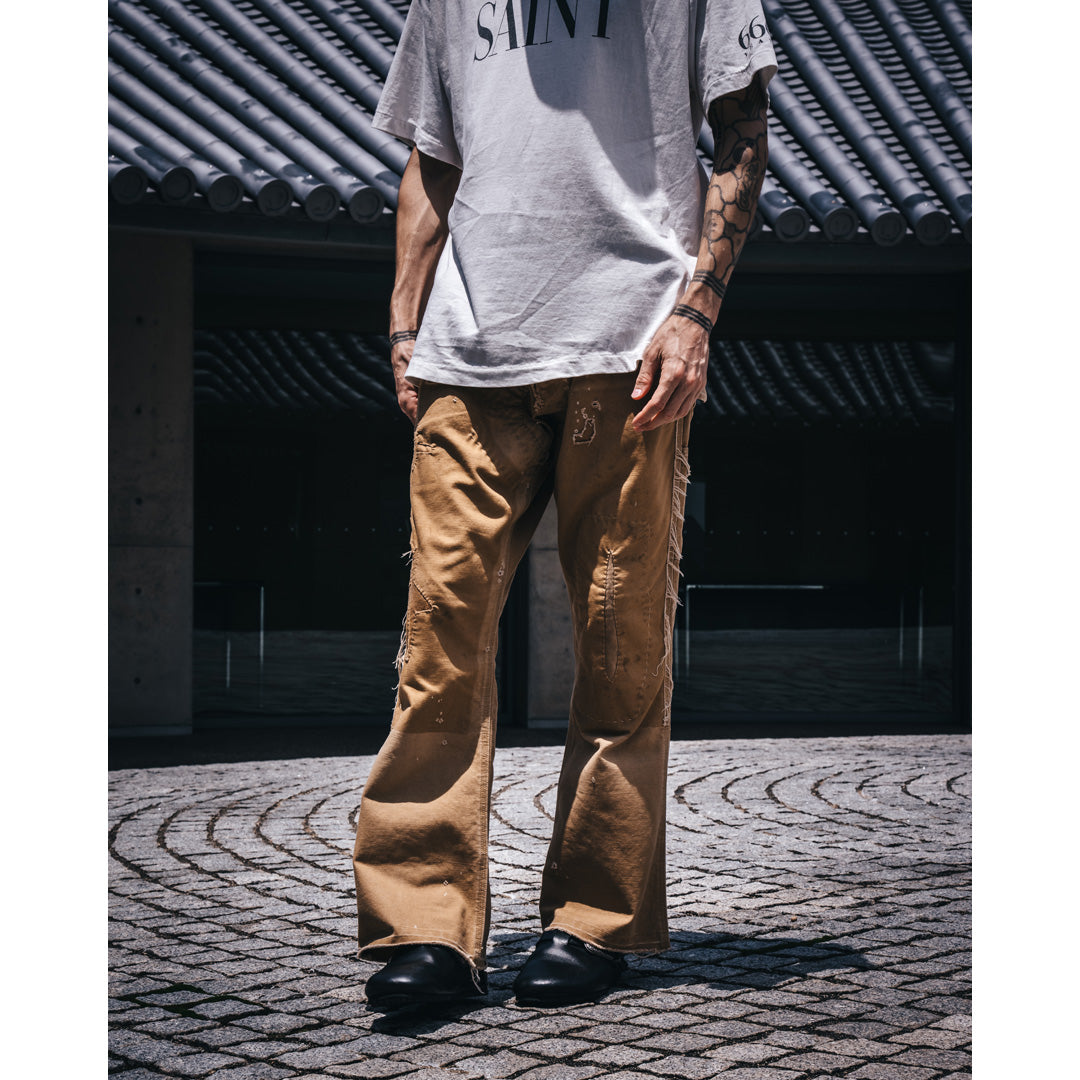 Saint Mxxxxxx (セントマイケル) DOUBLE KNEE DACK BEIGE SM-YS1-0000-068  (SM-YS1-0000-068) | SAINT Mxxxxxx / パンツ (MEN) | SAINT Mxxxxxx正規取扱店DIVERSE