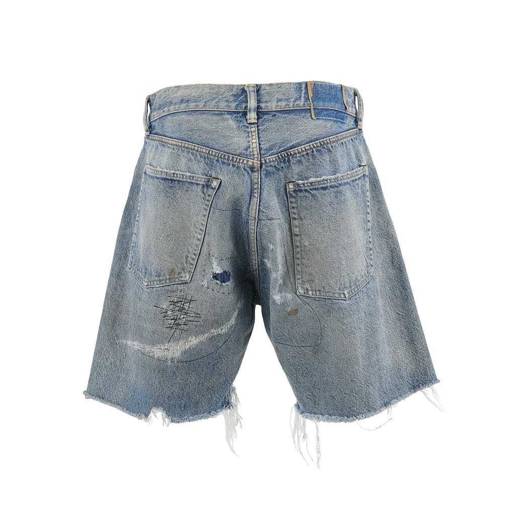 Saint Mxxxxxx (セントマイケル) DENIM SHORTS DAMAGE SM-YS8-0000-054 