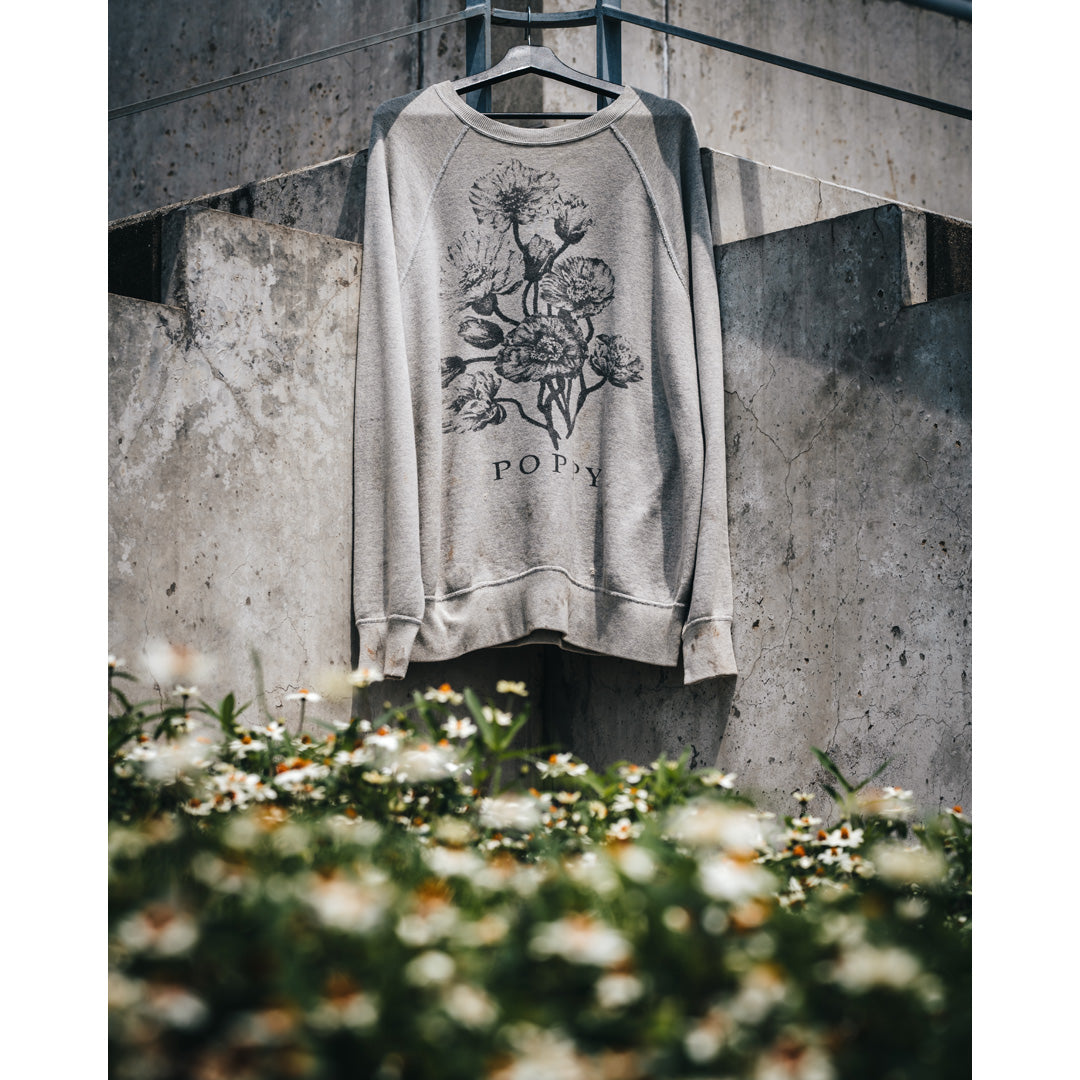 CREW SWEAT FLOWER