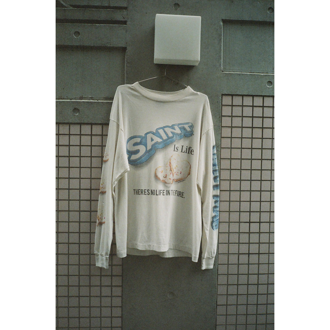 SAINT Mxxxxxx X SHERMER LS TEE HEART CKIE SM-YS1-0000-C39 (SM-YS1-0000-C39)  | SAINT Mxxxxxx / カットソー (MEN) | SAINT Mxxxxxx正規取扱店DIVERSE