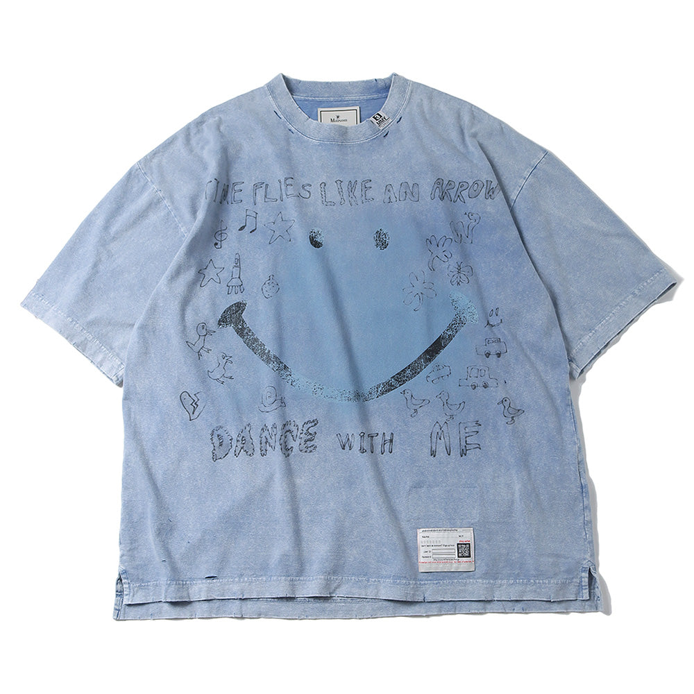 BLEACHED TEE