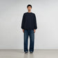 Selvage Denim Five Pocket Wide Straight Pants(Dk.FADE)