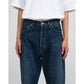 Selvage Denim Five Pocket Wide Straight Pants(Dk.FADE)