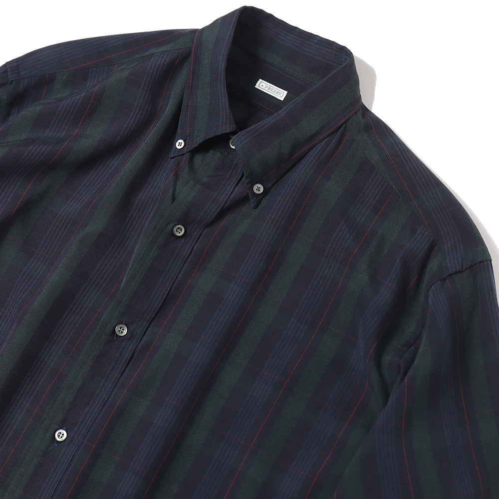 A.PRESSE (ア プレッセ) Silk Rayon B.D Shirt 24AAP-02-04H (24AAP-02-04H) | A. PRESSE / シャツ (MEN) | A.PRESSE正規取扱店DIVERSE