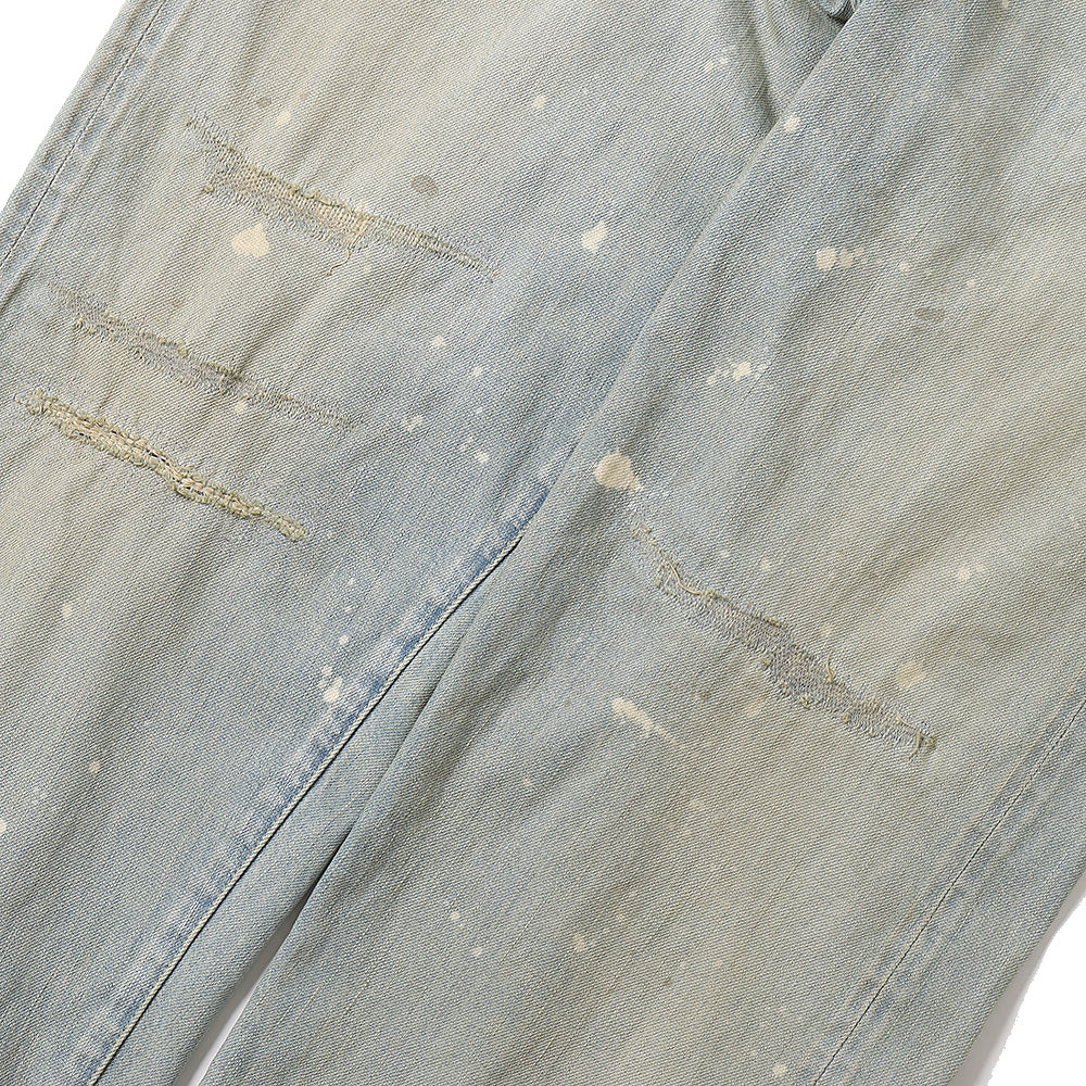 Washed Denim Wide Pants(BLEACH)