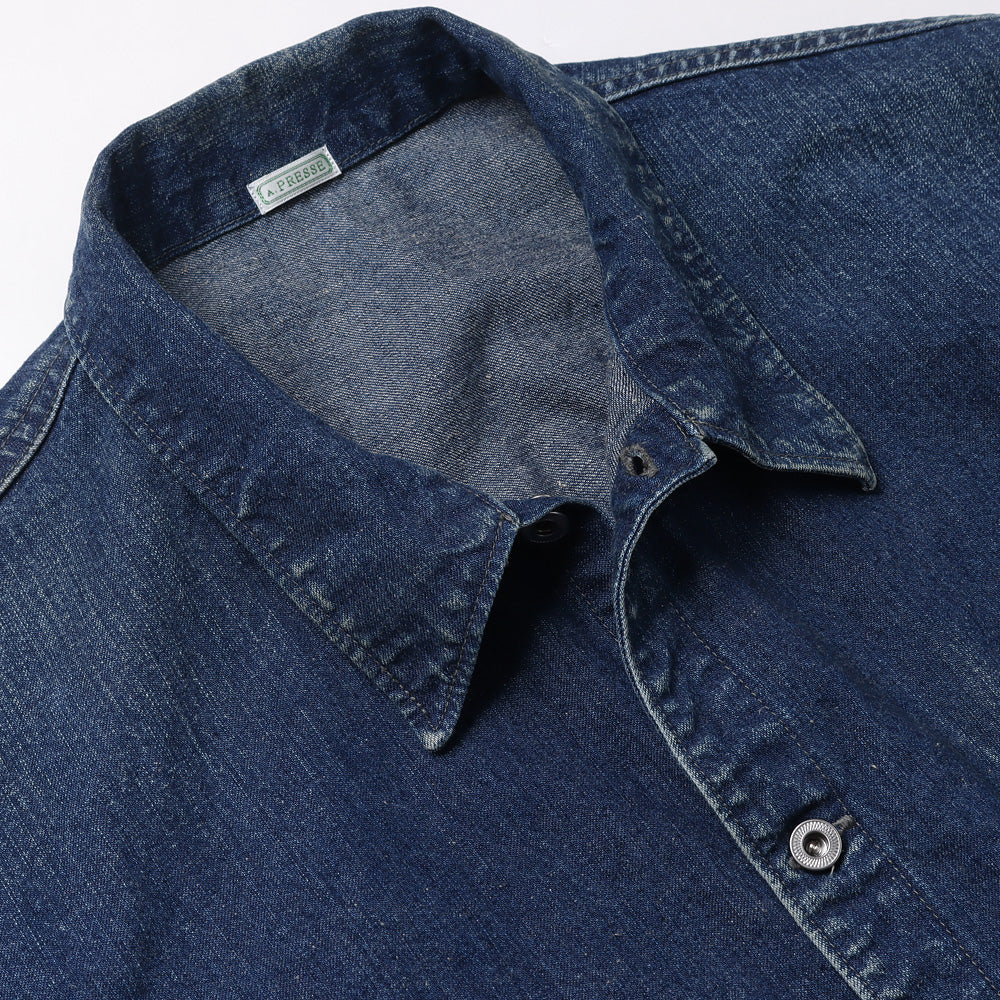 独特な 【送料無料】 A.PRESSE デニム アプレッセ Jacket Denim NAVY 