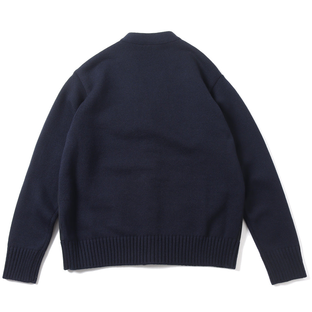 A.PRESSE (ア プレッセ) Cashmere Suede Combination Cardigan 23AAP-03-11H  (23AAP-03-11H) | A.PRESSE / トップス (MEN) | A.PRESSE正規取扱店DIVERSE