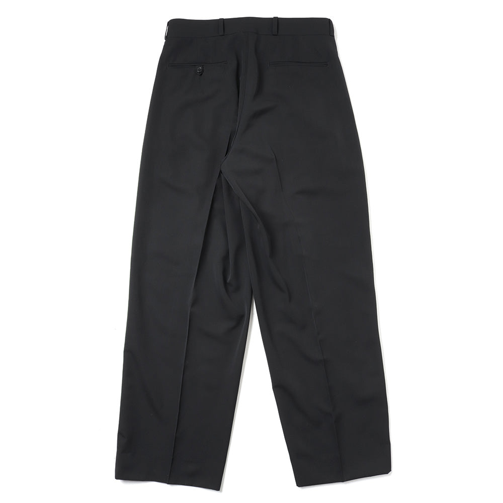 Wool Rayon Wide Trousers