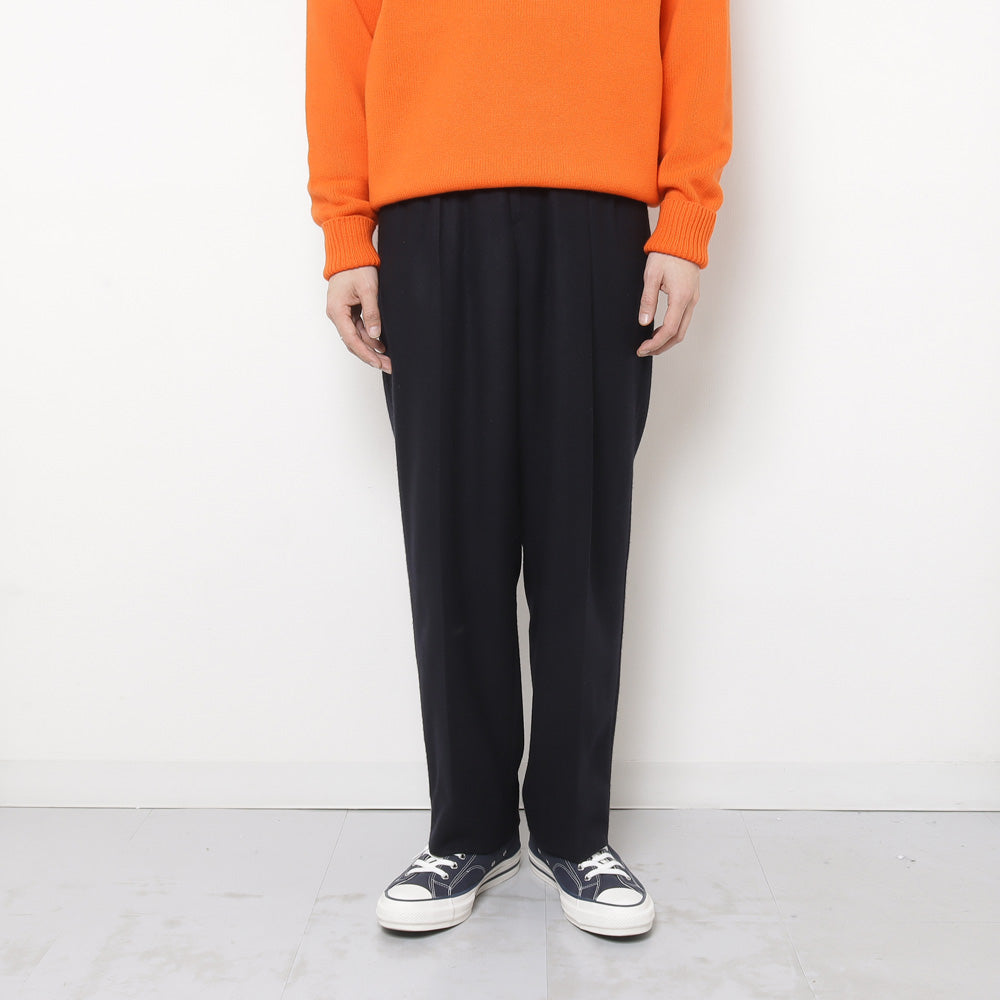 A.PRESSE (ア プレッセ) Cashmere Light Flannel Wide Tapered Trousers  (24SAP-04-01H) | A.PRESSE / パンツ (MEN) | A.PRESSE正規取扱店DIVERSE