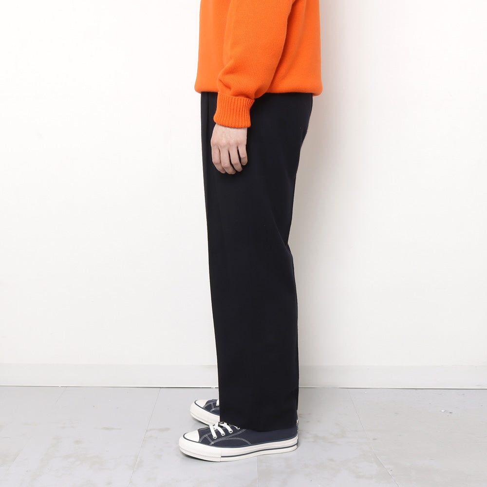 A.PRESSE (ア プレッセ) Cashmere Light Flannel Wide Tapered