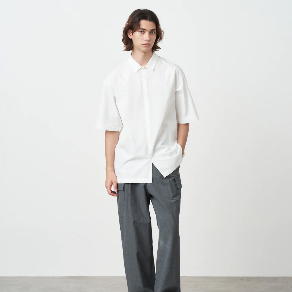 ATON) SUVIN BROAD OVERSIZED SHIRT (BLAGSM0400) | ATON / シャツ