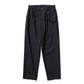 WOOL TROPICAL TAPERED EASY PANTS