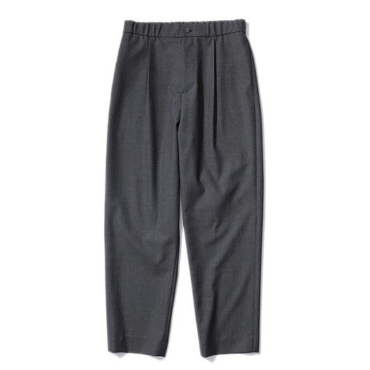 WOOL TROPICAL TAPERED EASY PANTS