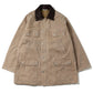 WASHED ORGANIC CANVAS HUNTING BLOUSON