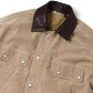 WASHED ORGANIC CANVAS HUNTING BLOUSON