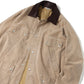 WASHED ORGANIC CANVAS HUNTING BLOUSON