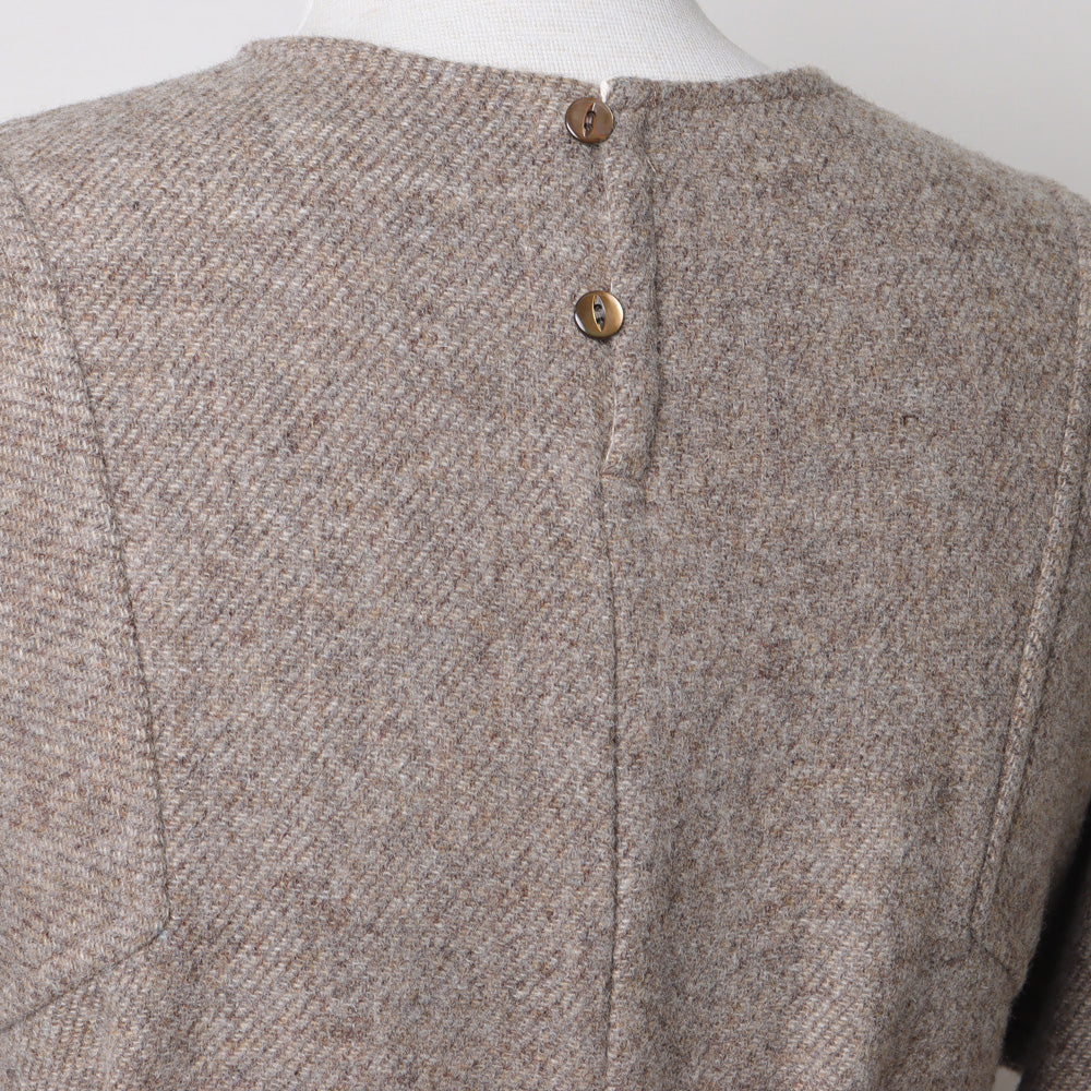 archi(アーキ)】WOOL TWILL DRESS AW23-B3 (AW23-B3) | archi