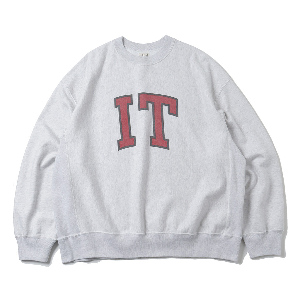 blurhmsROOTSTOCK (ブラームスルーツストック)】PRINT Sweat Crew-neck