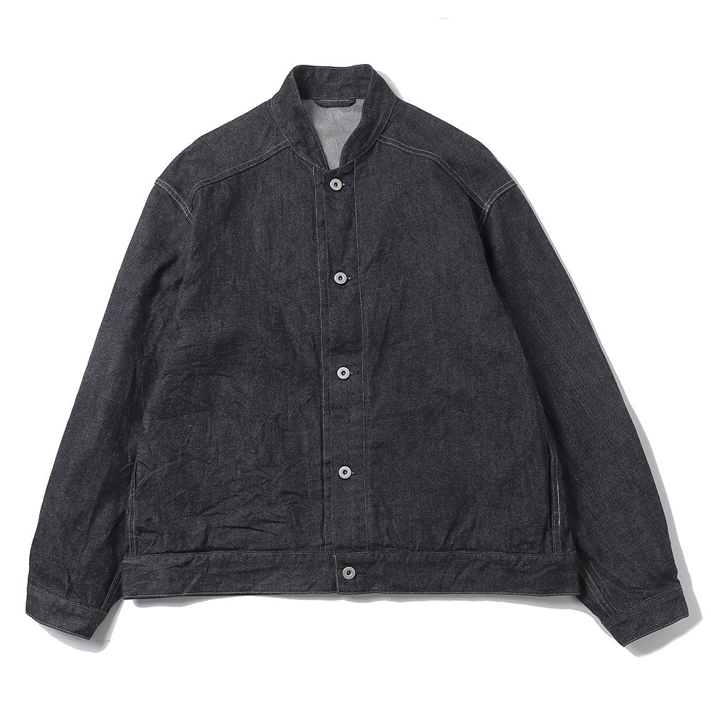 blurhms (ブラームス)】12.9oz Denim Stand Collar Jacket (BHS23F005) | blurhms /  ジャケット (MEN) | blurhms正規取扱店DIVERSE