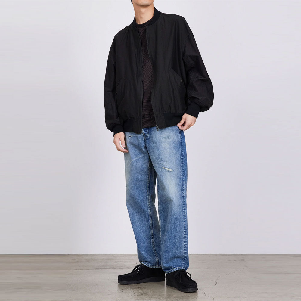 BOMBER JACKET ORGANIC COTTON x SILK (M24A-03BL03C) | marka / ジャケット (MEN) |  marka正規取扱店DIVERSE