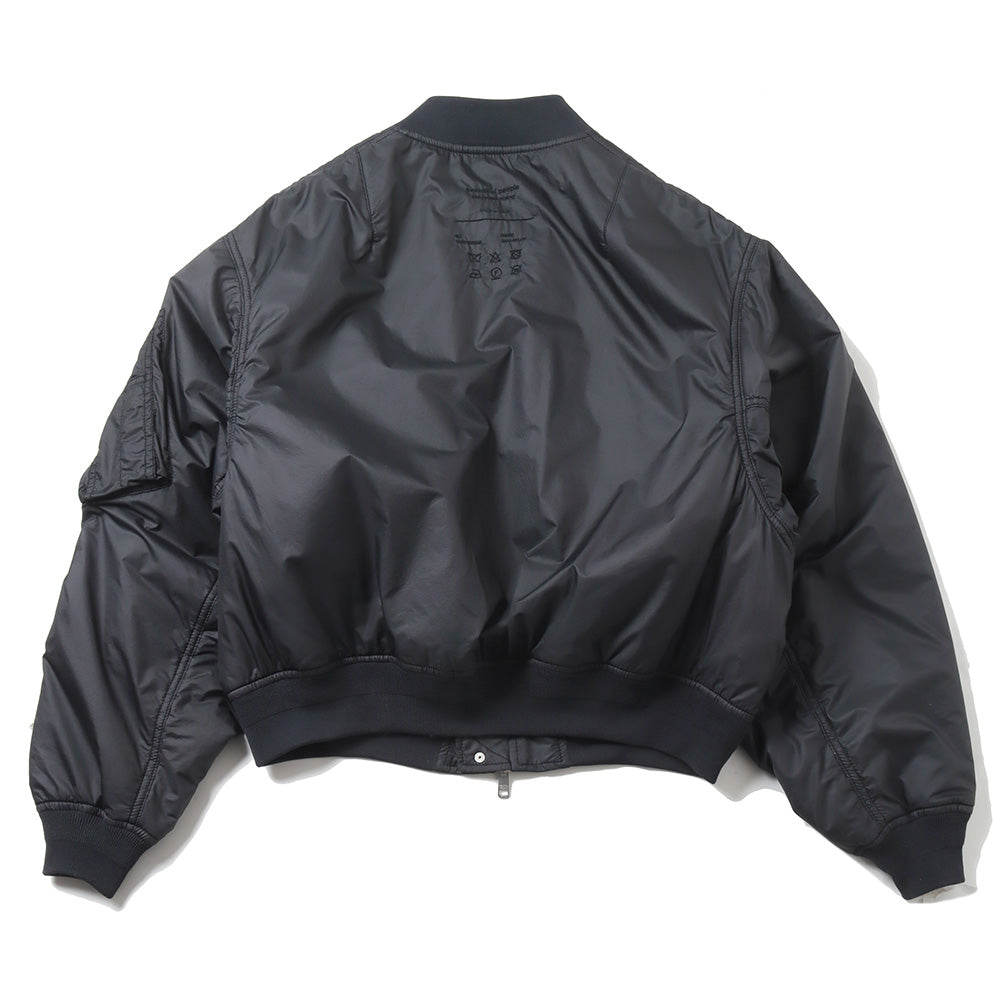 double-end nylon ripstop MA-1 blouson