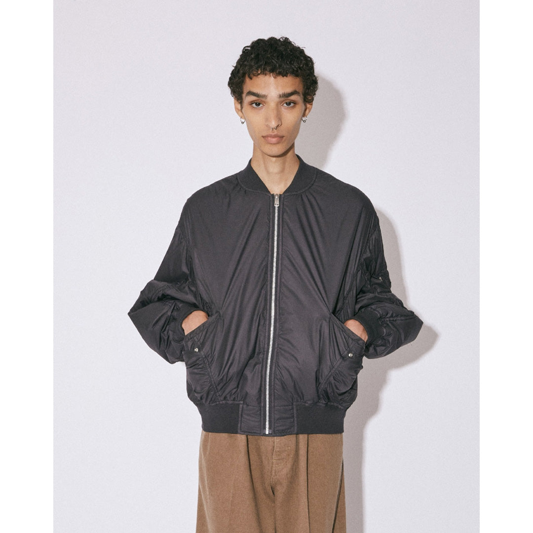 double-end nylon ripstop MA-1 blouson