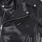 vintage leather riders jacket