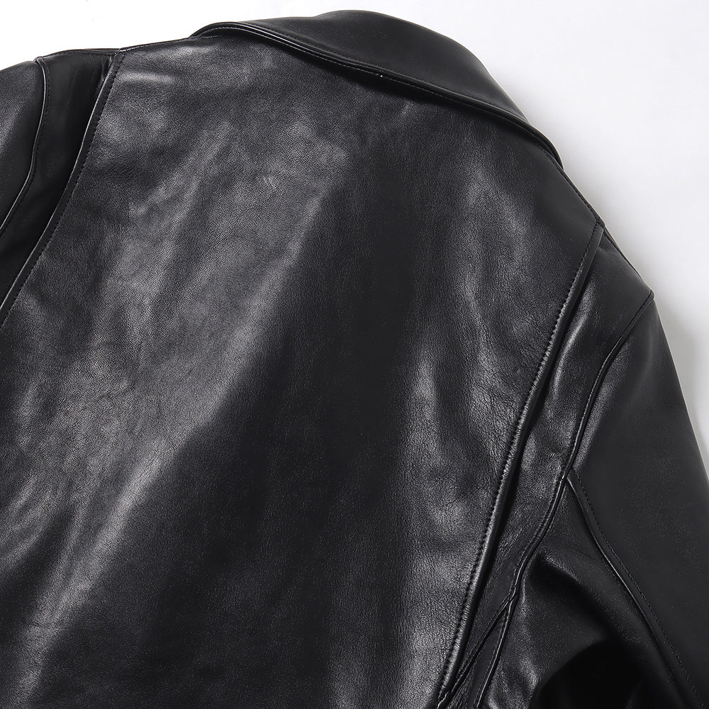 vintage leather riders jacket