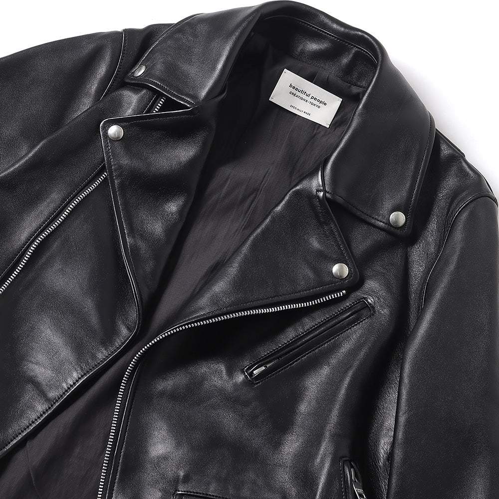 vintage leather riders jacket