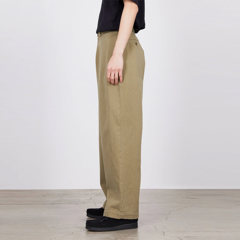 US.ARMY CHINO TROUSERS ORGANIC COTTON GABARDINE