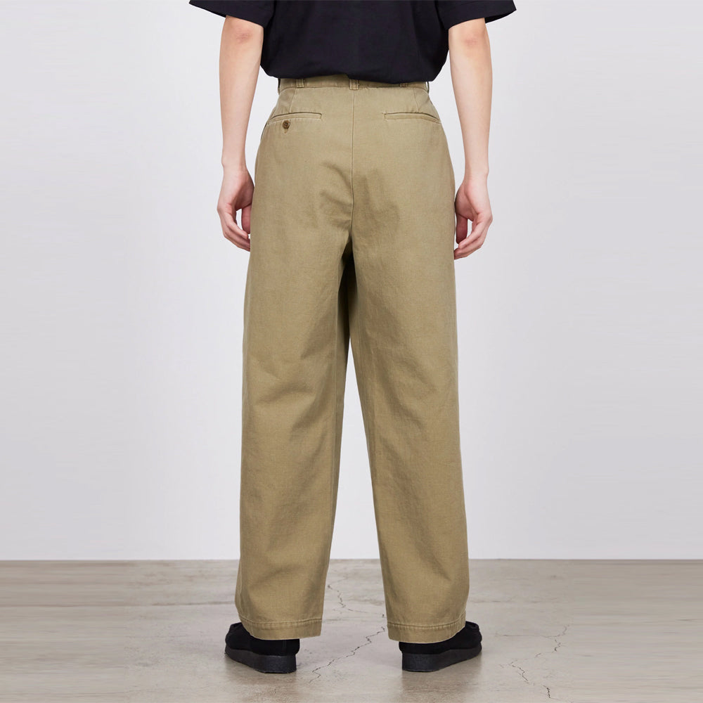 US.ARMY CHINO TROUSERS ORGANIC COTTON GABARDINE